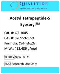 Acetyl Tetrapeptide-5 (Eyeseryl®)_chemical info