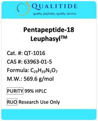 Pentapeptide-18 (Leuphasyl®)_chemical info