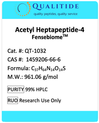 Acetyl Heptapeptide-4 (Fensebiome™)_Chemical Information