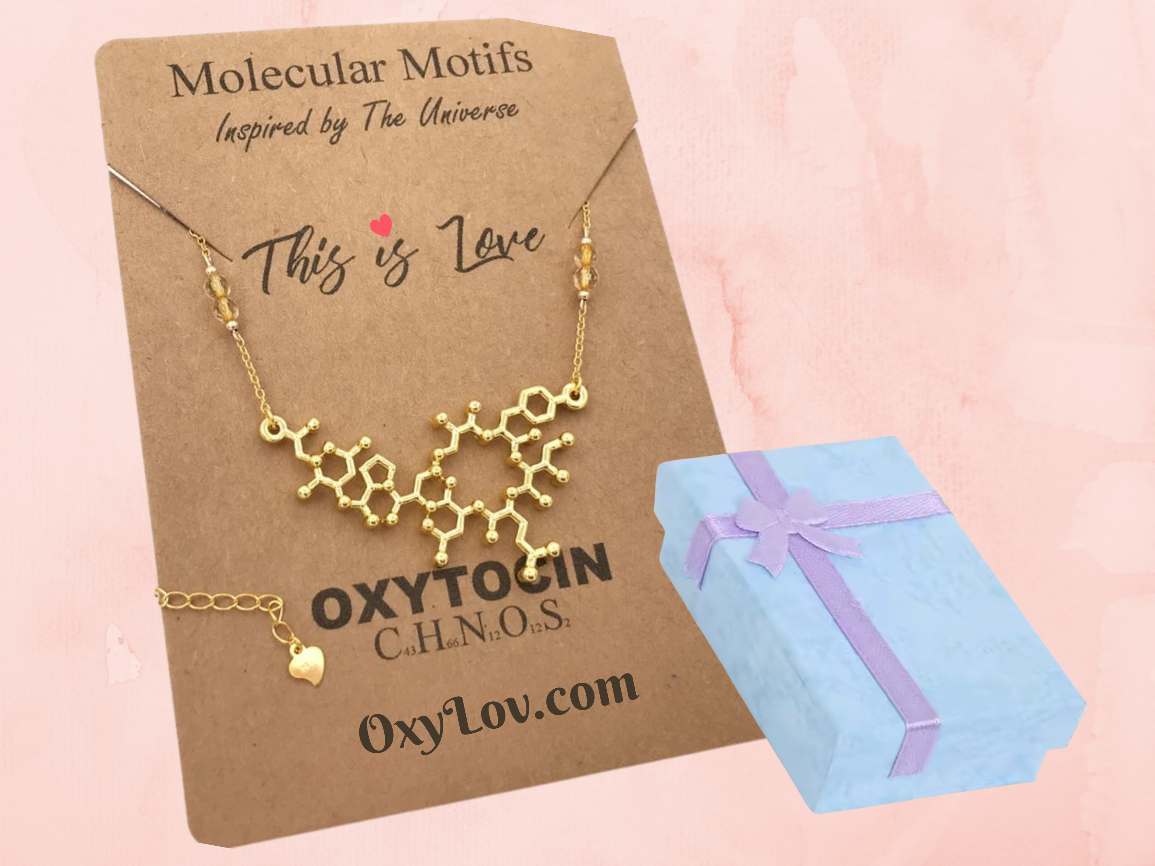 OxyLov Chemical Motif Necklace